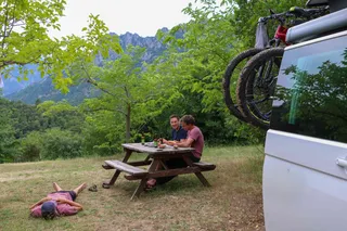 Camper auf Korsika
