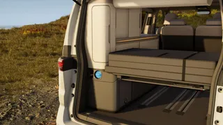 VW T7 California Ocean Kofferraum
